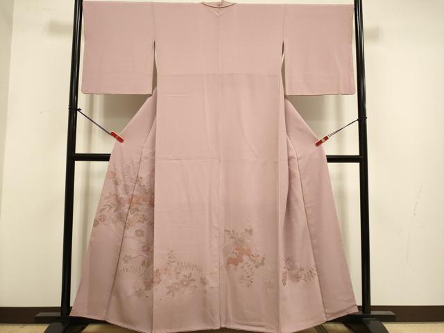 平和屋着物▼中国三大刺繍　スワトウ刺繍　汕頭刺繍　総刺繍　訪問着　辻が花　正絹　逸品　DABG3599du