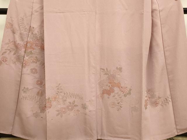 平和屋着物▼中国三大刺繍　スワトウ刺繍　汕頭刺繍　総刺繍　訪問着　辻が花　正絹　逸品　DABG3599du