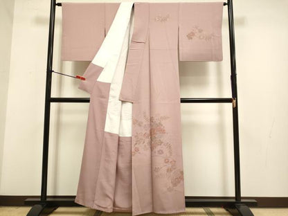 平和屋着物▼中国三大刺繍　スワトウ刺繍　汕頭刺繍　総刺繍　訪問着　辻が花　正絹　逸品　DABG3599du