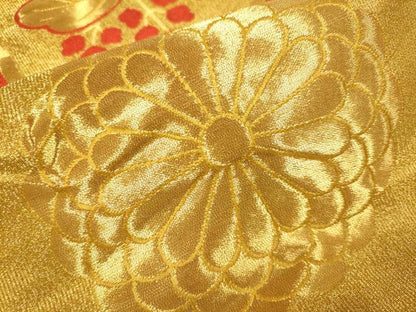 平和屋本店●色打掛　お引きずり　和装　婚礼　結婚式　花嫁　神社挙式　亀甲菊桐文　金銀糸　逸品　DABG3601du