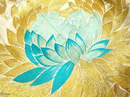 平和屋本店●色打掛　お引きずり　和装　婚礼　結婚式　花嫁　神社挙式　総刺繍　飛鶴花文　金銀糸　逸品　DABG3603du