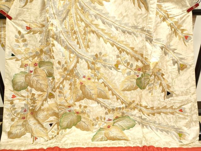 平和屋本店●色打掛　お引きずり　和装　婚礼　結婚式　花嫁　神社挙式　総刺繍　鳳凰桐文　金銀糸　逸品　DABG3604du