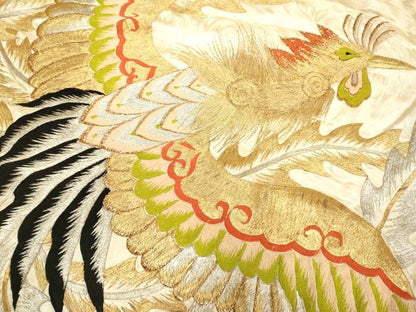 平和屋本店●色打掛　お引きずり　和装　婚礼　結婚式　花嫁　神社挙式　総刺繍　鳳凰桐文　金銀糸　逸品　DABG3604du