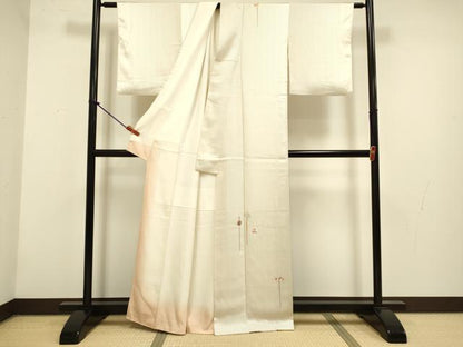 平和屋着物▼訪問着　総刺繍　簪　金糸正絹　逸品　DABG3701du