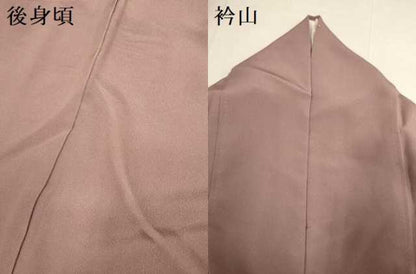 平和屋着物▼訪問着　洋花文　暈し染め　金糸　正絹　逸品　DABG3736du