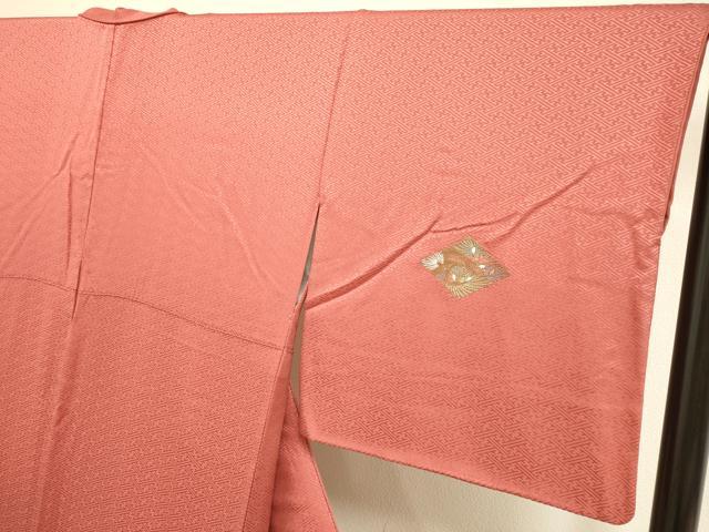 平和屋着物▼訪問着　総刺繍　松竹梅　金糸　正絹　逸品　DABG3745du
