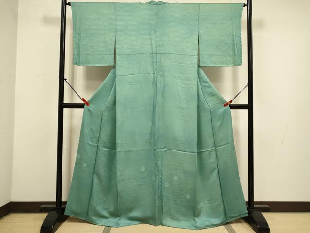 平和屋着物▼訪問着　洋花文　さが美扱い　正絹　逸品　DABG3758du