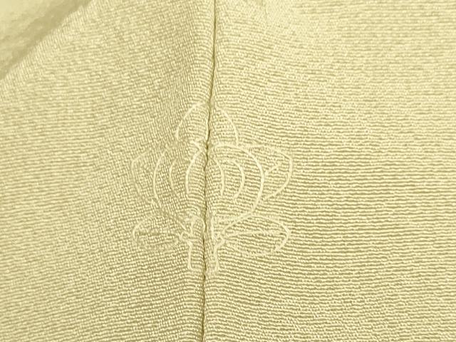 平和屋着物▽訪問着　単衣　友禅　草花丸文　正絹　逸品　DABG3794du
