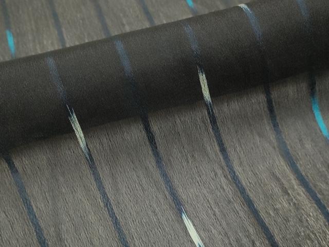 平和屋着物▽羽織　スリーシーズン　春夏秋　塵除け　間道　ちぢみ織　正絹　逸品　DABG3825du