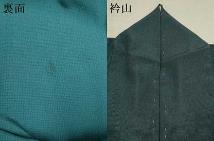 平和屋着物▽江戸小紋　単衣　角通し　洗える着物　DABG3841du