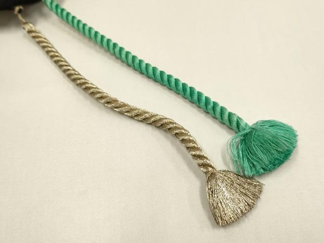 平和屋着物▽長羽織　スリーシーズン　春夏秋　塵除け　朝顔　黒地　正絹　逸品　DABG3874du