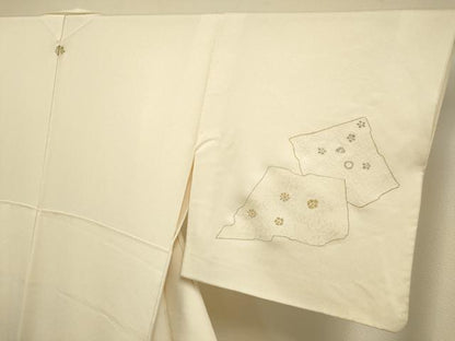 平和屋着物▼訪問着　総刺繍　宝尽くし吉祥文　金銀糸　正絹　逸品　DABG3883du