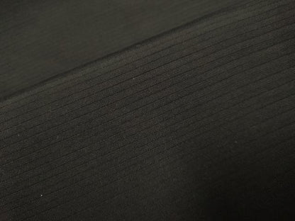 平和屋着物▽男性　黒紋付長羽織　スリーシーズン　春夏秋　塵除け　正絹　逸品　DABG3979du