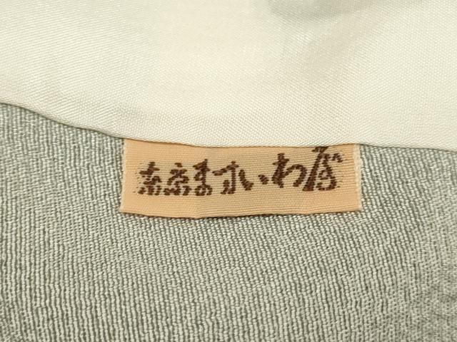 平和屋着物▽上質な小紋　単衣　雪輪重ね文　ますいわ屋扱い　正絹　逸品　DABG3983du