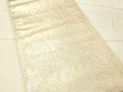 平和屋着物◎六通柄袋帯　螺鈿　霞文　ワンポイント　金銀彩　引箔　正絹　逸品　DABG4002qp