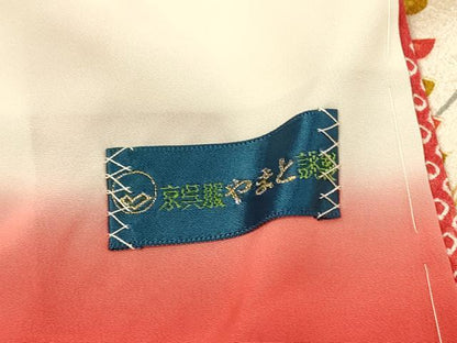 平和屋着物■上質な小紋　絞り　枝梅　草花文　金彩　やまと誂製　正絹　逸品　DABG4036qp