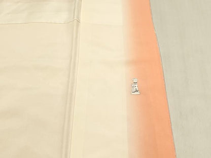 平和屋着物■訪問着　駒刺繍　結び紐文　暈し染め　正絹　逸品　DABG4038qp