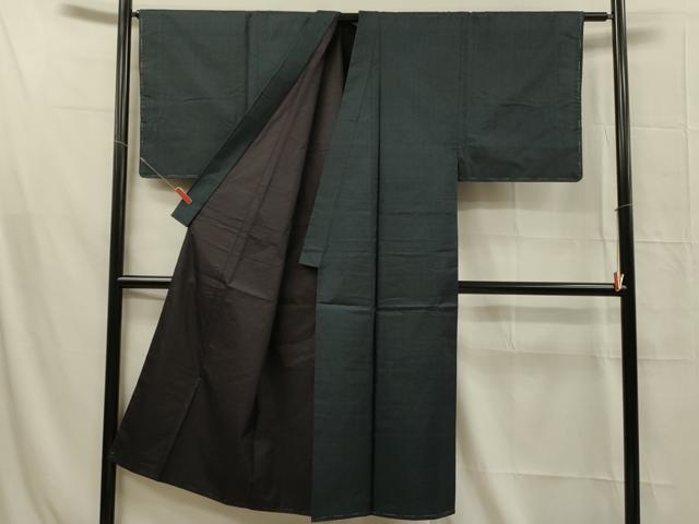 平和屋着物■男性　本場大島紬　100亀甲　総詰め　正絹　逸品　DABG4043qp