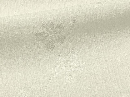 平和屋着物■長襦袢　無双仕立て　舞桜地紋　半衿刺繍　洗える着物　DABG4144qp