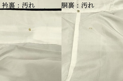 平和屋着物■本真綿結城紬　80亀甲　草花文　証紙付き　正絹　逸品　DABG4229qp
