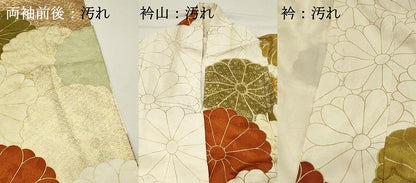 平和屋着物■豪華振袖　駒刺繍　菊尽くし　金彩　正絹　逸品　DABG4268qp