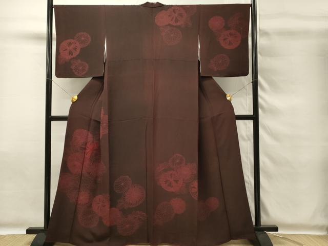 平和屋着物■訪問着　刺繍　乱菊　正絹　逸品　DABG4290qp