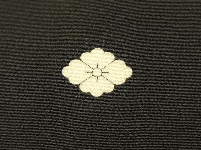 平和屋着物■豪華黒留袖　駒刺繍　飛鶴文　暈し染め　金彩　正絹　逸品　DABG4316qp