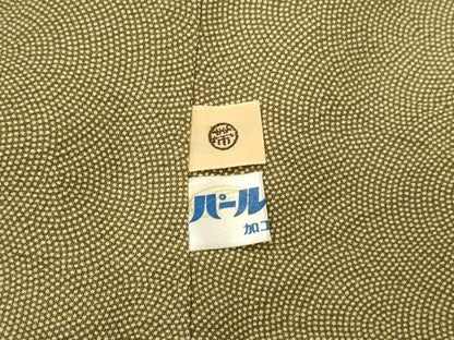 平和屋着物■江戸小紋　鮫小紋柄　草木染　正絹　逸品　DABG4497qp