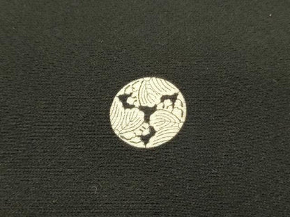 平和屋着物■豪華黒留袖　正倉院花文　金彩工芸　暈し染め　正絹　逸品　DABG4509qp