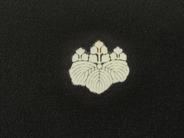 平和屋着物■豪華黒留袖　駒刺繍　重ね雲源氏車文　金彩　正絹　逸品　DABG4546qa