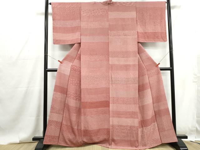 平和屋着物■江戸小紋　百柄　寄せ小紋柄　やまと誂製　正絹　逸品　DABG4749qa