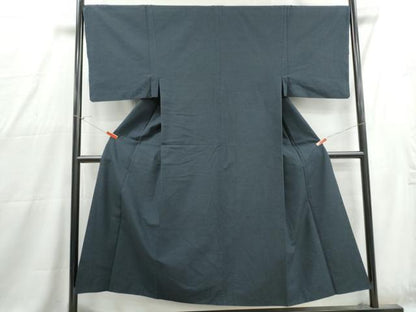 平和屋着物■男性　紬　霞文　百入茶色　正絹　逸品　DABG4758qa