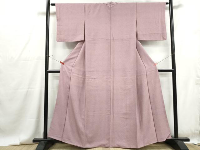 平和屋着物■江戸小紋　作家物　無病息災　文字小紋柄　正絹　逸品　DABG4780qa