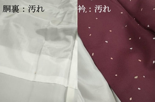 平和屋着物■上質な小紋　霞文　正絹　逸品　DABG4797qa