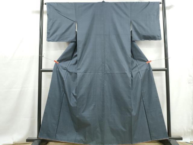 平和屋着物■本場大島紬　格子　正絹　逸品　DABG4811qa