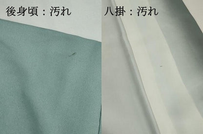 平和屋着物■訪問着　作家物　清水寺　樹林風景文　正絹　逸品　DABG4839qa