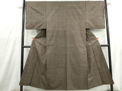 平和屋着物■男性　本場大島紬　100亀甲　総詰め　正絹　逸品　DABG4862qa