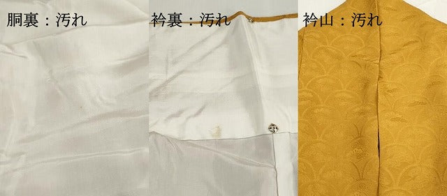 平和屋着物■訪問着　枝松青海波文　暈し染め　正絹　逸品　DABG4870qa