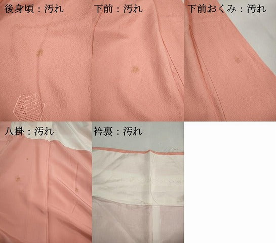 平和屋着物■中国三大刺繍　スワトウ刺繍　汕頭刺繍　総刺繍　訪問着　亀甲花地紋　東雲色　正絹　逸品　DABG4918qa