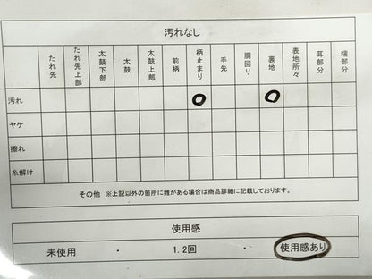 平和屋着物◎六通柄袋帯　瓦花文　引箔　正絹　逸品　DABG4969qa