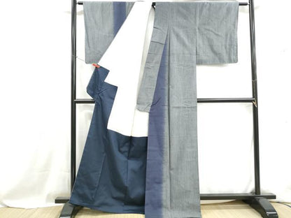 平和屋着物■上質な紬　霞間道　正絹　逸品　DABG4986qa