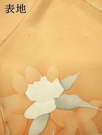 平和屋着物▼訪問着　ろうけつ染　薔薇　暈し染　正絹　逸品　DABG5333fe