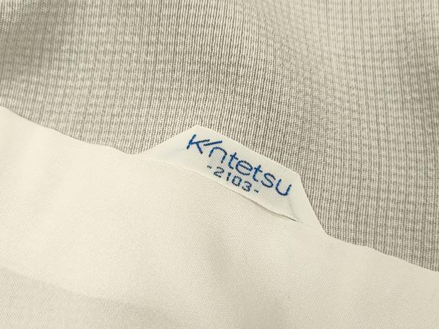 平和屋着物▽江戸小紋　単衣　角通し　近鉄百貨店扱い　正絹　逸品　未使用　DABG5494fe