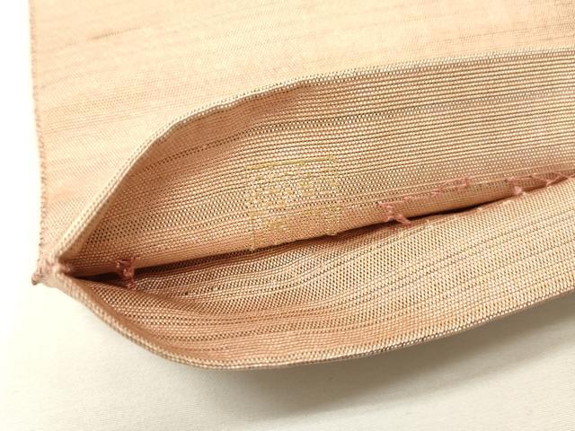 平和屋着物▼京の名門　じゅらく謹製　太鼓柄袋帯　天平幻華　金糸　正絹　逸品　DABG5576fe