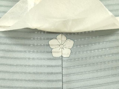 平和屋着物▽松尾光琳　色留袖　単衣　無双　絽袷　絽×絽　萩図　光琳本金箔　反端・保証書付き　正絹　逸品　未使用　DABG5720fe