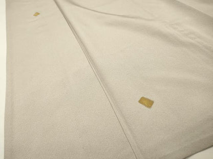 平和屋着物▽上質な小紋　単衣　箔散らし　金彩　正絹　逸品　DABG5722fe