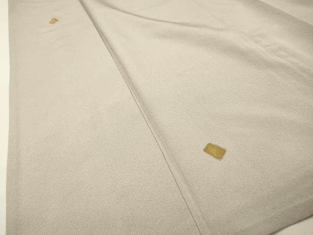 平和屋着物▽上質な小紋　単衣　箔散らし　金彩　正絹　逸品　DABG5722fe