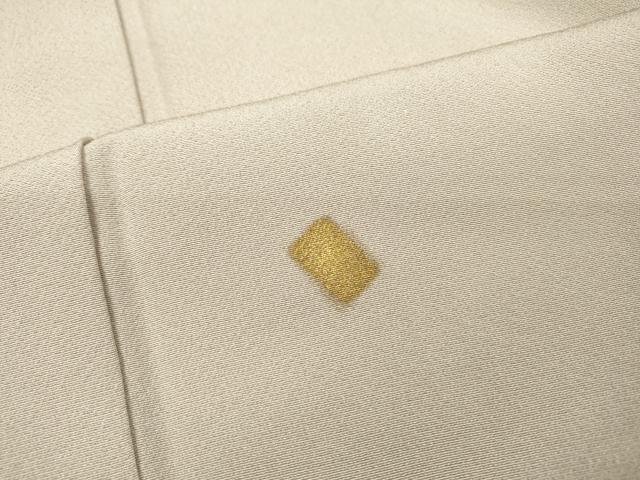 平和屋着物▽上質な小紋　単衣　箔散らし　金彩　正絹　逸品　DABG5722fe
