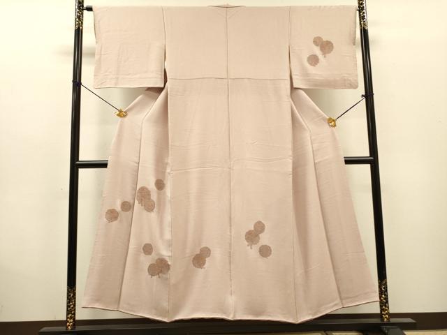 平和屋着物▼中国三大刺繍　スワトウ刺繍　汕頭刺繍　相良刺繍　総刺繍　訪問着　鏡裏花文　正絹　逸品　DABG5874fe