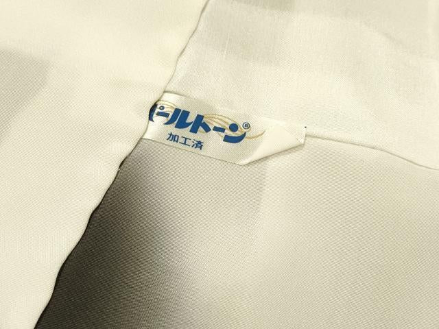 平和屋着物▼上質な小紋　霞文　暈し染　正絹　逸品　DABG5880fe